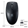 MA-WIR151BK 静音ワイヤレス抗菌・防水マウス MA-WIR151BK / 静音ワイヤレス抗菌・防水マウス