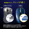 MA-WIR152BL 静音ワイヤレスIR LEDマウス(ブルー) MA-WIR152BL / 静音ワイヤレスIR LEDマウス(ブルー)