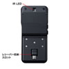 MA-WIRC1175BK 静音Type-Cワイヤレス IR LEDマウス(5ボタン・薄型) MA-WIRC1175BK / 静音Type-Cワイヤレス IR LEDマウス(5ボタン・薄型)