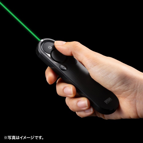 MA-WPR15BK / 2WAYプレゼンター（グリーンレーザー・マウス操作対応）