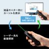 MA-WPR15BK 2WAYプレゼンター(グリーンレーザー・マウス操作対応) MA-WPR15BK / 2WAYプレゼンター(グリーンレーザー・マウス操作対応)