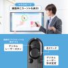 MA-WPR15BK 2WAYプレゼンター(グリーンレーザー・マウス操作対応) MA-WPR15BK / 2WAYプレゼンター(グリーンレーザー・マウス操作対応)