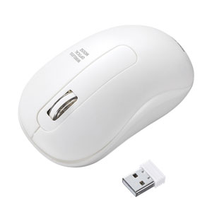 MA-WR133W / ワイヤレス光学式マウス(ホワイト)