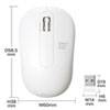 MA-WR133W ワイヤレス光学式マウス(ホワイト) MA-WR133W / ワイヤレス光学式マウス(ホワイト)