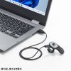 MA-WRING3BK ワイヤレス リングマウス3 MA-WRING3BK / ワイヤレス リングマウス3