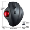 MA-WTB129BK ワイヤレストラックボール MA-WTB129BK / ワイヤレストラックボール