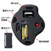 MA-WTB129BK ワイヤレストラックボール MA-WTB129BK / ワイヤレストラックボール
