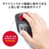 MA-WTB182BK ワイヤレストラックボール(静音・5ボタン・人差し指/中指操作タイプ) MA-WTB182BK / ワイヤレストラックボール(静音・5ボタン・人差し指/中指操作タイプ)