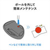 MA-WTB43BKN ワイヤレスレーザートラックボール MA-WTB43BKN / ワイヤレスレーザートラックボール