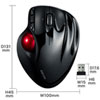 MA-WTB43BKN ワイヤレスレーザートラックボール MA-WTB43BKN / ワイヤレスレーザートラックボール