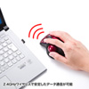 MA-WTB43R ワイヤレスレーザートラックボール(レッド) MA-WTB43R / ワイヤレスレーザートラックボール(レッド)