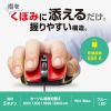 MA-YB518R 有線ブルーLEDマウス(5ボタン・レッド) MA-YB518R / 有線ブルーLEDマウス(5ボタン・レッド)