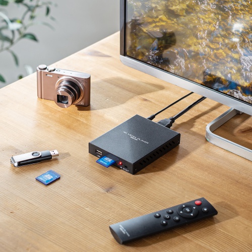 MED-PL4K105 / メディアプレーヤー(4K対応・タイマー機能付き)