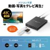 MED-PL4K105 / メディアプレーヤー（4K対応・タイマー機能付き）