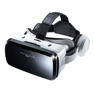 MED-VRG6 / Bluetoothコントローラー内蔵VRゴーグル(ヘッドホン付き)