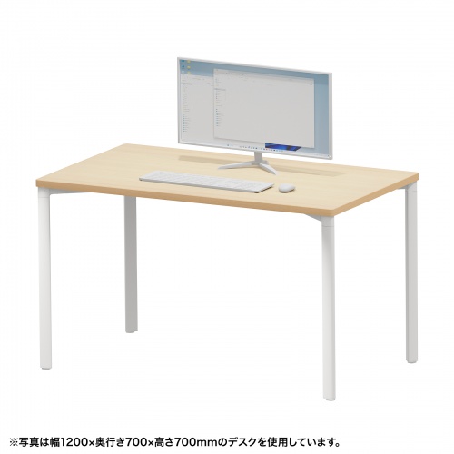 MEF-10060LM / eテーブル（薄い木目）W1000×D600×H700【受注生産品】