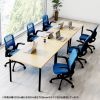 MEF-14090BKLM / eテーブル（薄い木目＋ブラック）W1400×D900×H700【受注生産品】
