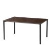 MEF-14090M eテーブル(濃い木目)W1400×D900×H700【受注生産品】 MEF-14090M / eテーブル(濃い木目)W1400×D900×H700【受注生産品】