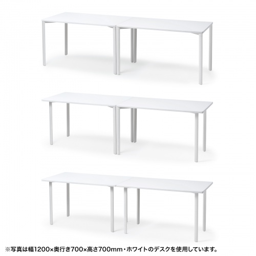 MEF-18060BK80 / eテーブル（ブラック）W1800×D600×H800【受注生産品】
