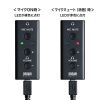 MM-ADUSB4N USBオーディオ変換アダプタ(4極ヘッドセット用) MM-ADUSB4N / USBオーディオ変換アダプタ(4極ヘッドセット用)