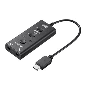 MM-ADUSBTC1 / USBオーディオ変換アダプタ(Type-C)