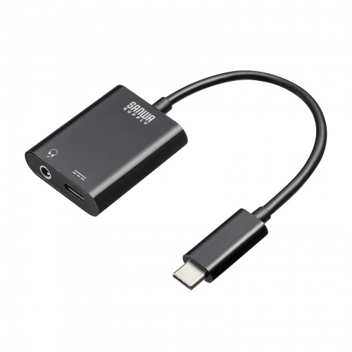 MM-ADUSBTC3 / Type-Cオーディオ変換アダプタ（USB PD対応）