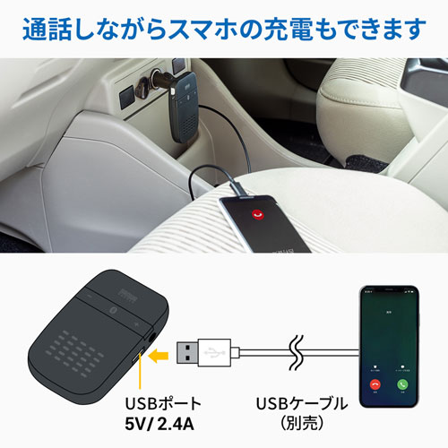 MM-BTCAR4 / Bluetoothハンズフリーカーキット