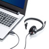 MM-BTMH39BK ノイズキャンセリング機能搭載Bluetoothヘッドセット MM-BTMH39BK / ノイズキャンセリング機能搭載Bluetoothヘッドセット