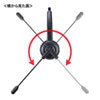MM-BTMH58BK Bluetoothヘッドセット(片耳オーバーヘッド・単一指向性) MM-BTMH58BK / Bluetoothヘッドセット(片耳オーバーヘッド・単一指向性)