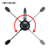 MM-BTMH59BK クレードル付きBluetoothヘッドセット(通話用ノイズキャンセル機能搭載) MM-BTMH59BK / クレードル付きBluetoothヘッドセット(通話用ノイズキャンセル機能搭載)
