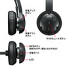 MM-BTMH59BK / クレードル付きBluetoothヘッドセット（通話用ノイズキャンセル機能搭載）