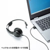 MM-BTMH59BK / クレードル付きBluetoothヘッドセット（通話用ノイズキャンセル機能搭載）