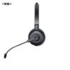 MM-BTMH67BK Bluetoothヘッドセット(単一指向性マイク・充電クレードル付き) MM-BTMH67BK / Bluetoothヘッドセット(単一指向性マイク・充電クレードル付き)