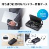 MM-BTMH74BK / Bluetoothヘッドセット（充電ケース付き・デュアルマイクノイズキャンセル搭載）