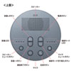 MM-BTMSP3MC Bluetooth会議スピーカーフォン(スピーカーフォンのみ) MM-BTMSP3MC / Bluetooth会議スピーカーフォン(スピーカーフォンのみ)