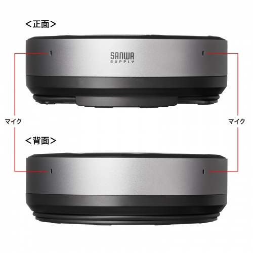 MM-BTMSP6 / 会議スピーカーフォン（Bluetooth/USB対応）