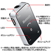 MM-BTSH29SV 超小型Bluetoothレシーバー(マイク内蔵・シルバー) MM-BTSH29SV / 超小型Bluetoothレシーバー(マイク内蔵・シルバー)