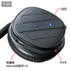 MM-BTSH35BK Bluetoothステレオヘッドセット(ブラック) MM-BTSH35BK / Bluetoothステレオヘッドセット(ブラック)