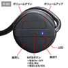 MM-BTSH35BK / Bluetoothステレオヘッドセット（ブラック）