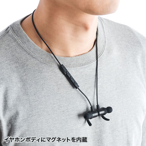 MM-BTSH36BK / Bluetoothステレオヘッドセット