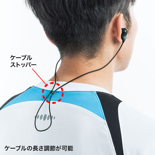 MM-BTSH38BK / Bluetoothステレオヘッドセット（ブラック）