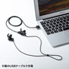 MM-BTSH38BK / Bluetoothステレオヘッドセット（ブラック）