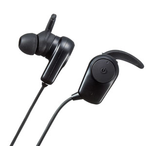 MM-BTSH38BK / Bluetoothステレオヘッドセット(ブラック)