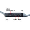 MM-BTSH51GY Bluetooth骨伝導ヘッドセット MM-BTSH51GY / Bluetooth骨伝導ヘッドセット