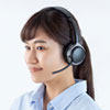 MM-BTSH55BK Bluetoothヘッドセット(両耳タイプ・ノイズキャンセリング機能付き) MM-BTSH55BK / Bluetoothヘッドセット(両耳タイプ・ノイズキャンセリング機能付き)