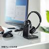 MM-BTSH55BK Bluetoothヘッドセット(両耳タイプ・ノイズキャンセリング機能付き) MM-BTSH55BK / Bluetoothヘッドセット(両耳タイプ・ノイズキャンセリング機能付き)