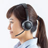 MM-BTSH55BK Bluetoothヘッドセット(両耳タイプ・ノイズキャンセリング機能付き) MM-BTSH55BK / Bluetoothヘッドセット(両耳タイプ・ノイズキャンセリング機能付き)