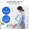 MM-BTSH55BK / Bluetoothヘッドセット（両耳タイプ・ノイズキャンセリング機能付き）