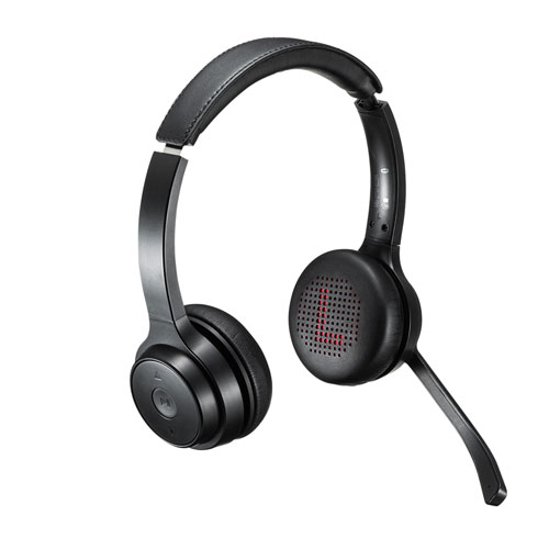 MM-BTSH62BK / Bluetoothヘッドセット（両耳タイプ・単一指向性）