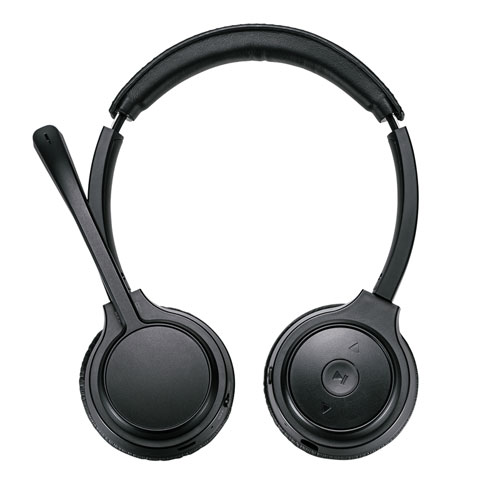 MM-BTSH62BK / Bluetoothヘッドセット（両耳タイプ・単一指向性）